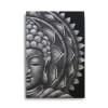 Mandala Medio Buda Gris 60x80cm