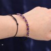 Vela de Cristal del Zodiaco con Pulsera de Piedras Preciosas - Capricornio