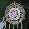 Atrapasueños-Macramé Rosa 12cm (Colores Surtidos)