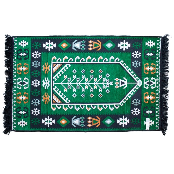 Alfombra Kilim 125x80 cm - Verde