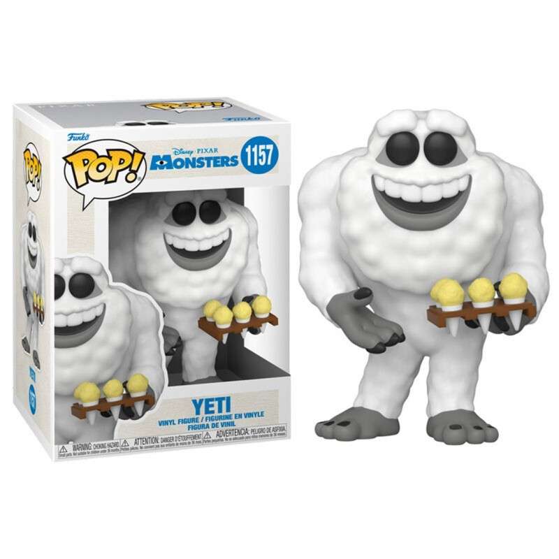 Funko pop disney monstruos sa monster inc 20th yeti con helados 57745