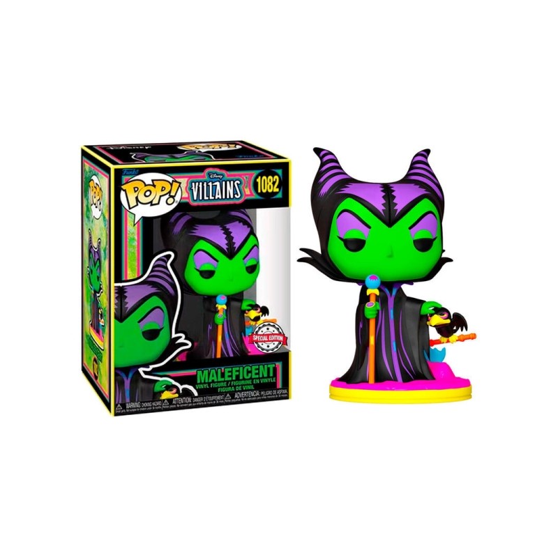 Funko pop disney villanos malefica edicion especial brillante 60396