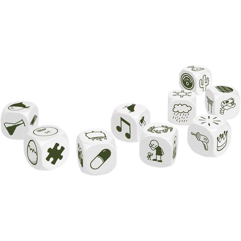 Juego de mesa asmodee story cubes viajes pegi 8