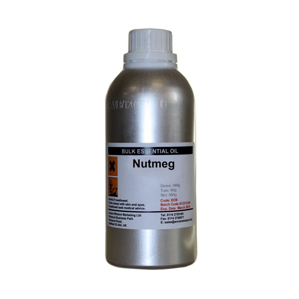 Aceite Esencial 500ml - Nuez Moscada