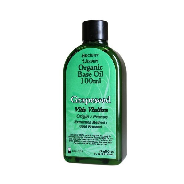 Aceite Base orgánico 100ml - Uva