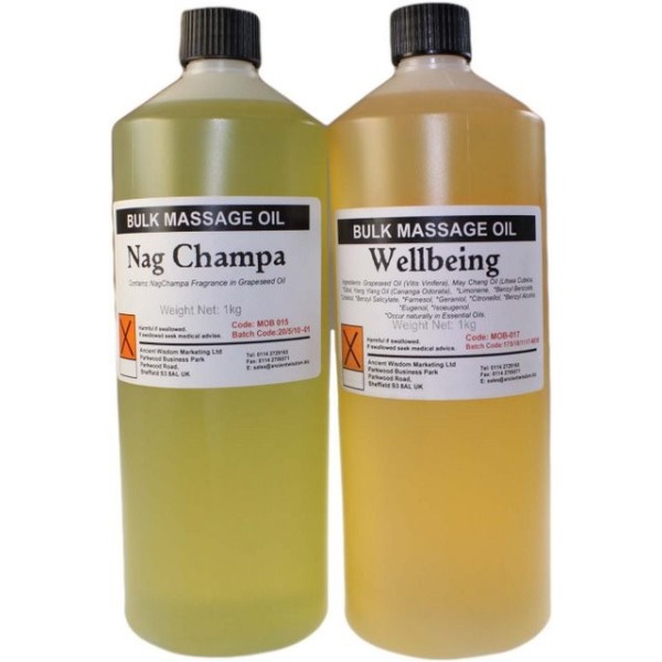 Aceite de Masaje 1kg - Nag Champa