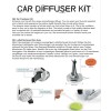 Kit difusor para coche -La flor de la vida - 30mm