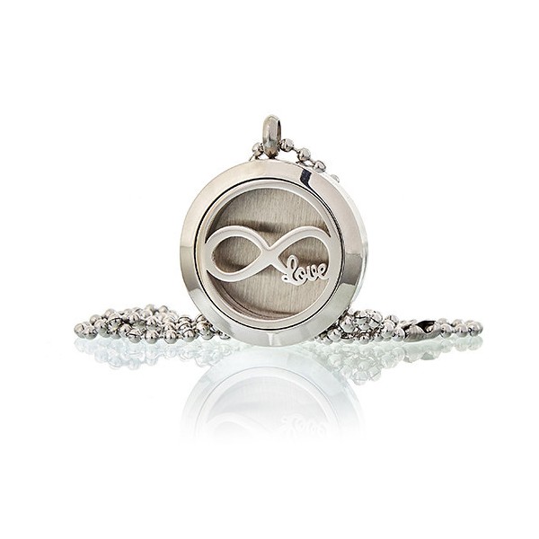 Collar difusor de aromaterapia 25mm - Amor infinito