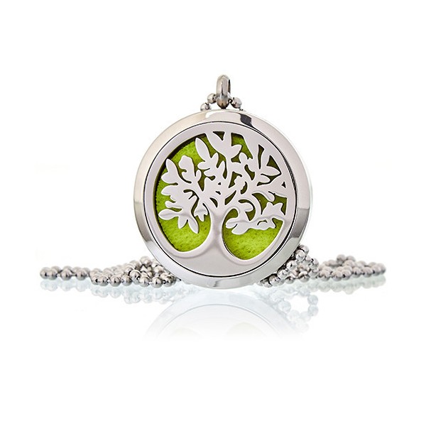 Collar difusor de aromaterapia 30mm - Árbol de la vida