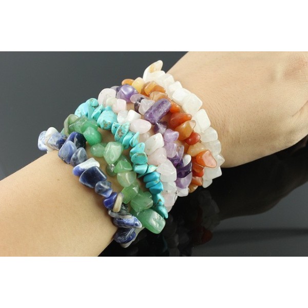 Pulsera Fragmentos de Piedras Preciosas - Opalite