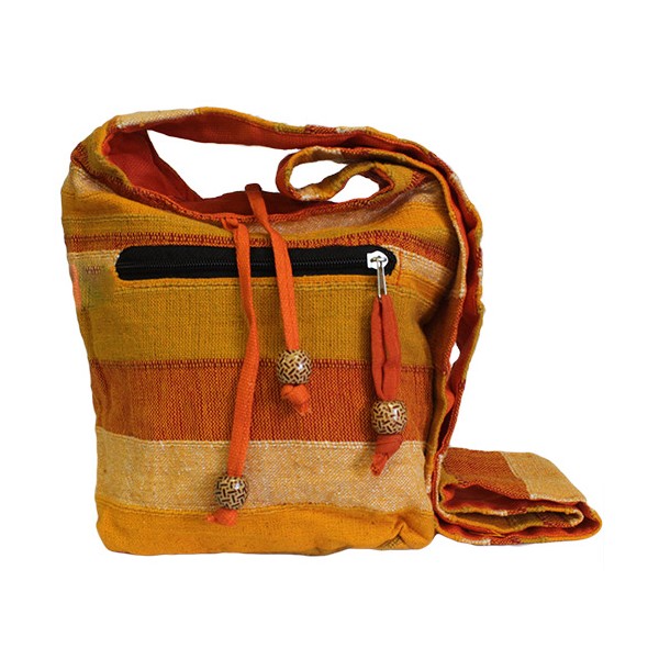 Nepal Sling Bag - Sunrise Orange