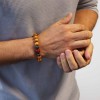 Pulsera de Cedro - Chakra Raíz - Jaspe Rojo