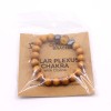 Pulsera de Cedro - Chakra Solar - Citrino