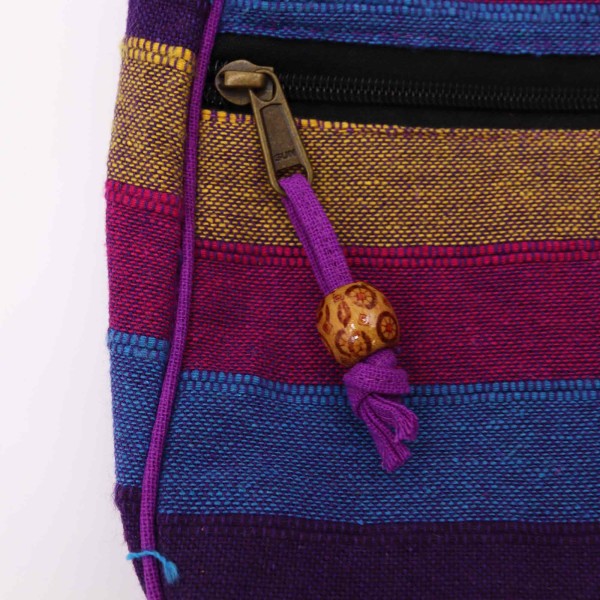 Bolso Bandolera Nepal (Correa Ajustable) - Flores Silvestres