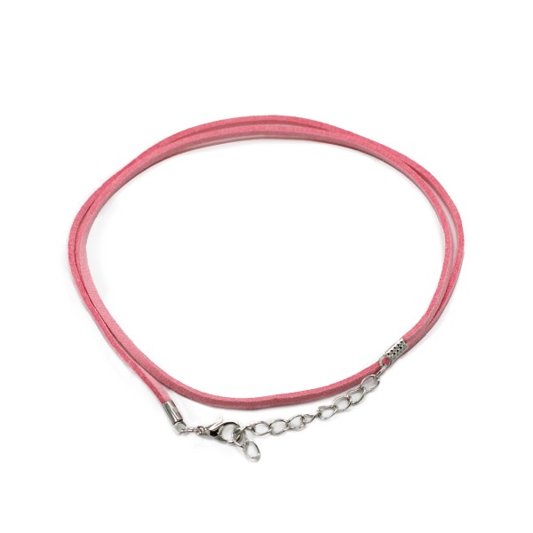 Cordones para accesorios - 2.5mm x 55cm - Rosa A064