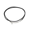 Cordones para accesorios - 2mm x 55cm - Negro 101