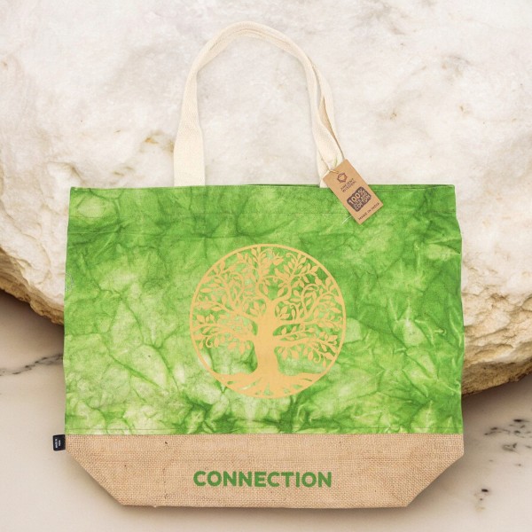 Bolsa All Natural - Verde - Árbol de la Vida - Conexión