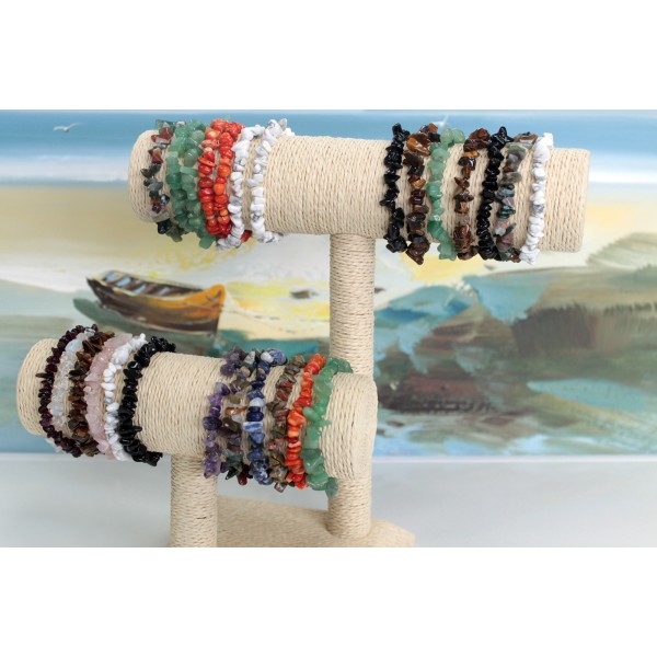 Soporte Pulsera Lrg "T" - Crema