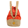 Mochila 100% Natural - Efecto Lavado Naranja - Mano Namaste