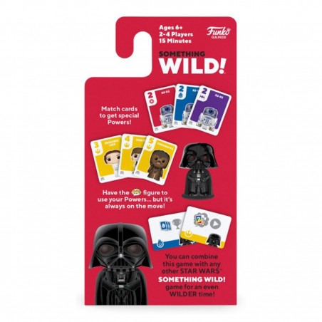 Juego de mesa funko something wild! star wars darth vader pegi 6 60498