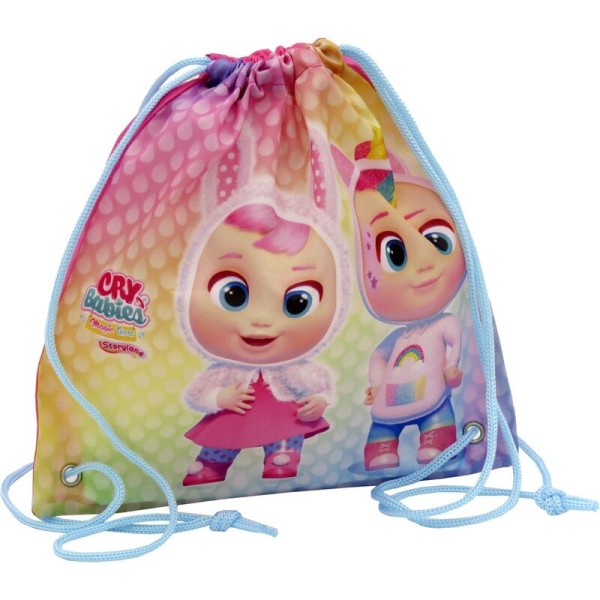 Mochila saco 22cm de Cry Babies Bebes Llorones