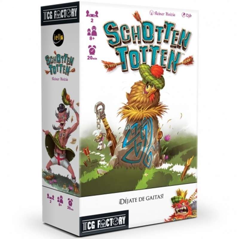 Juego de cartas schotten totten en español