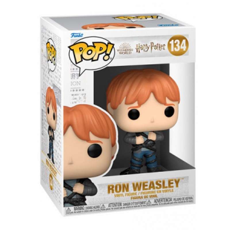 Funko pop harry potter ron weasley trampa planta piedra filosofal