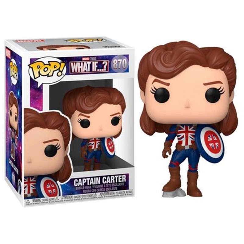 Funko pop marvel what if capitana carter 55811