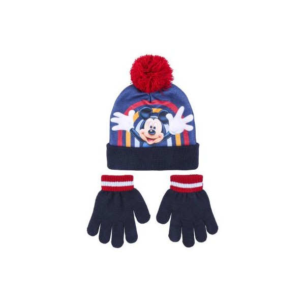 Set Gorro Y Guantes Mickey Disney