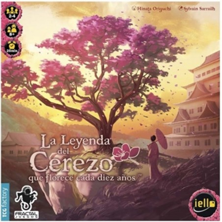 Juego de mesa la leyenda del cerezo que florece cada 10 añoz (cherry tree) en español