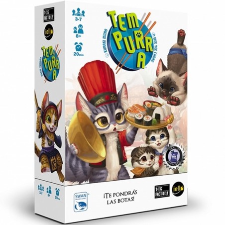 Juego de cartas tempurra