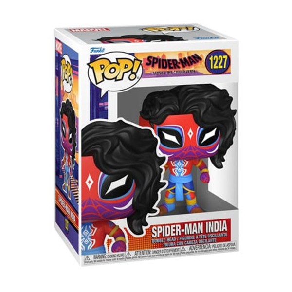 Funko pop spider - man across the spider - verse spider - man india 65726