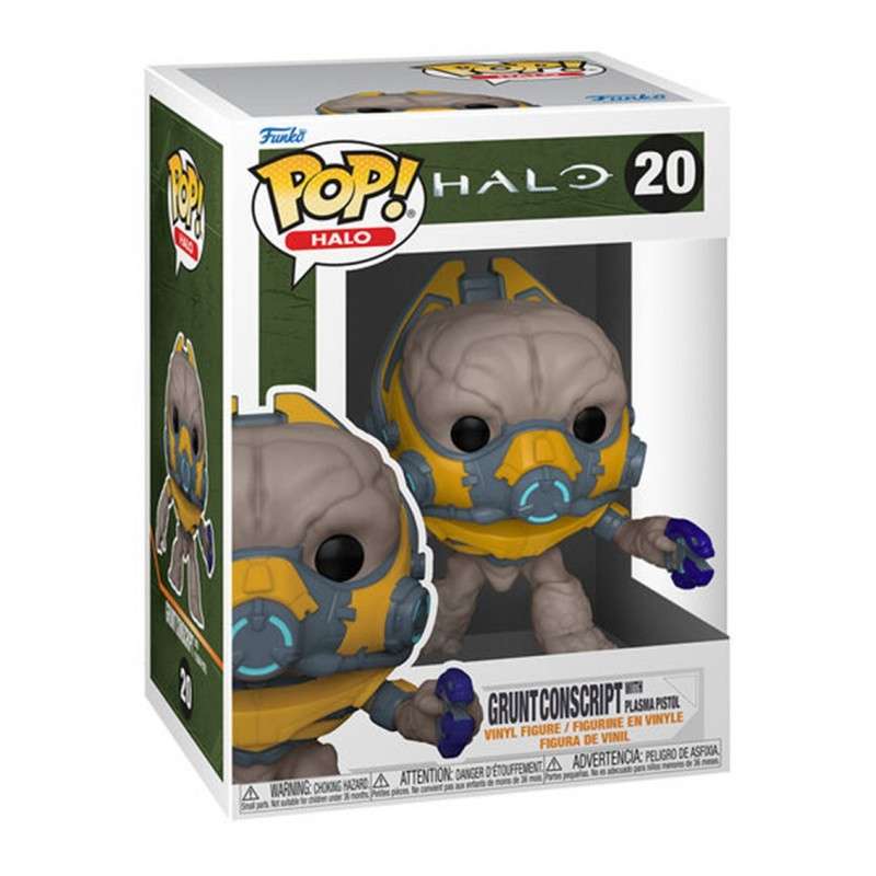 Funko pop videojuegos halo infinite grunt con pistola de plasma 59335