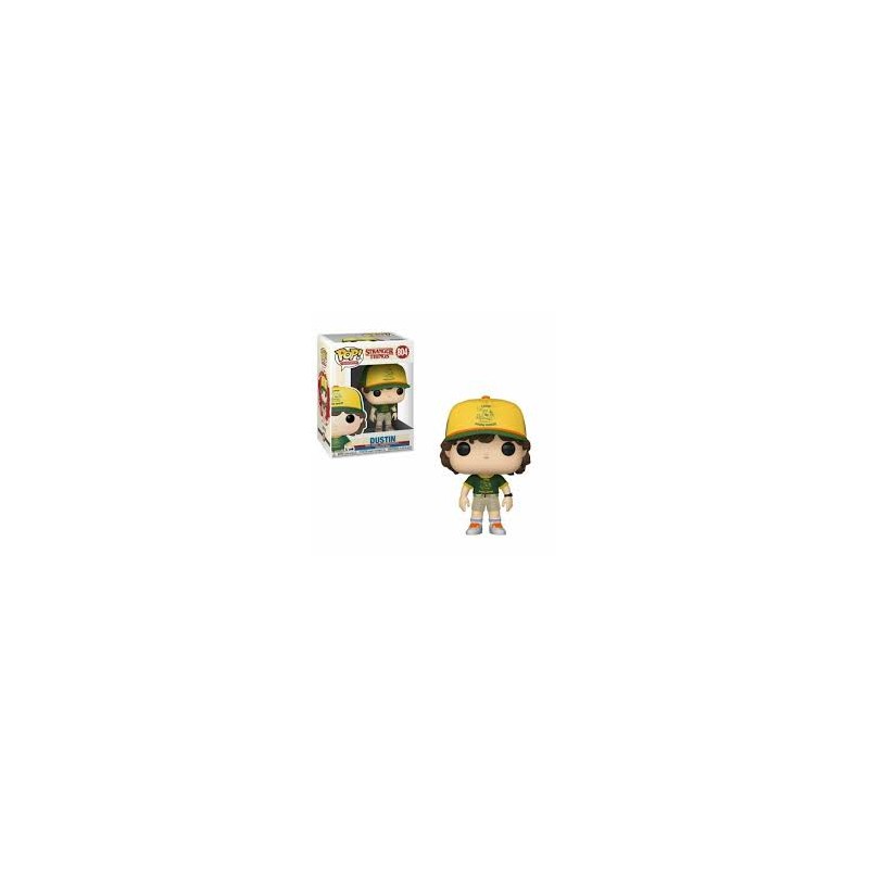 Funko pop stranger things dustin en el campamento