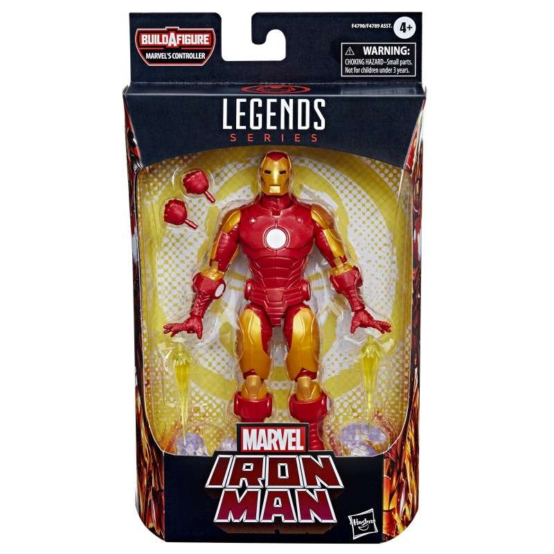 Figura hasbro marvel legends iron man