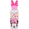 Botella Reutlizable De Plástico Minnie Disney Con Tapón De Figurita 3d 560Ml