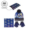 Set Gorro, Guantes Y Braga De Cuello C/Caja Batman