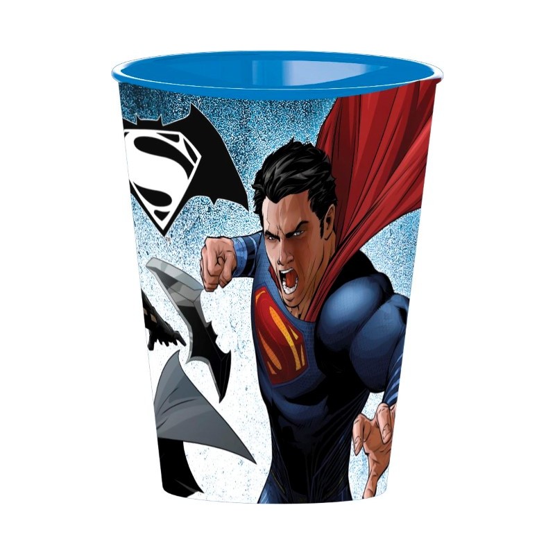 Vaso Superman VS Batman Plastico