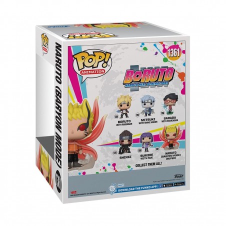 Funko pop super sized boruto naruto next generations baryon naruto 66452