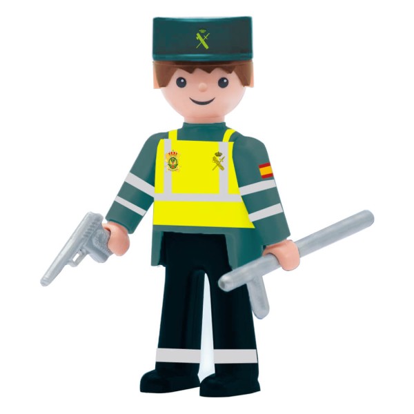 Figura Articulada Pokeeto Guardia Civil Hombre (8,5 x 4 x 12,3 cm)