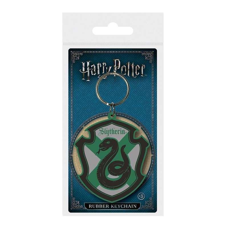 Llavero pyramid harry potter slytherin escudo