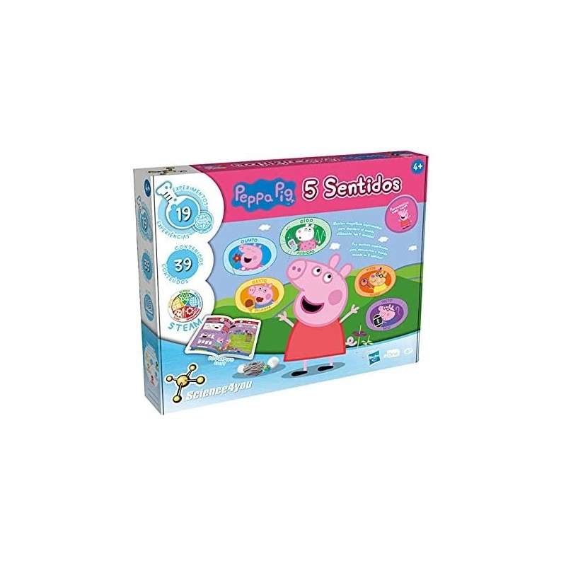 5 Sentidos, Juego para 4+ años, Serie Peppa Pig