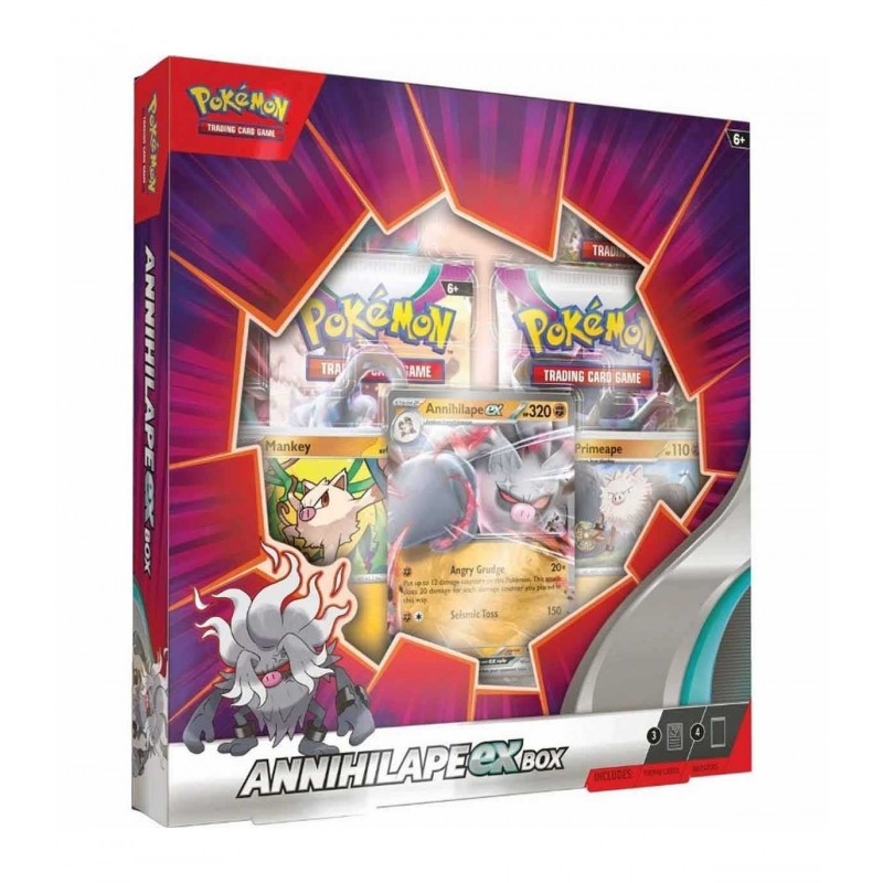 Juego de cartas pokemon tcg caja colección annihilape ex español