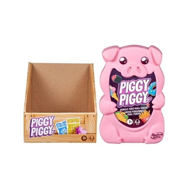 Juego de cartas hasbro piggy piggy