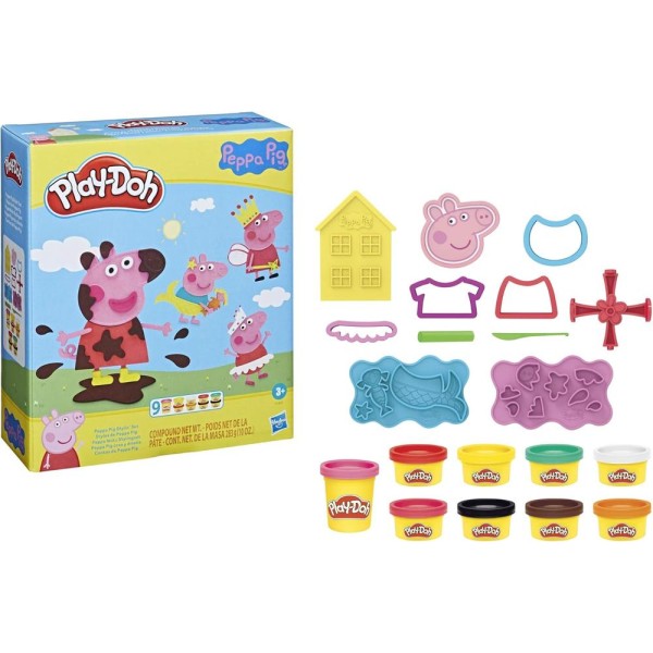 Juego hasbro play - doh peppa pig