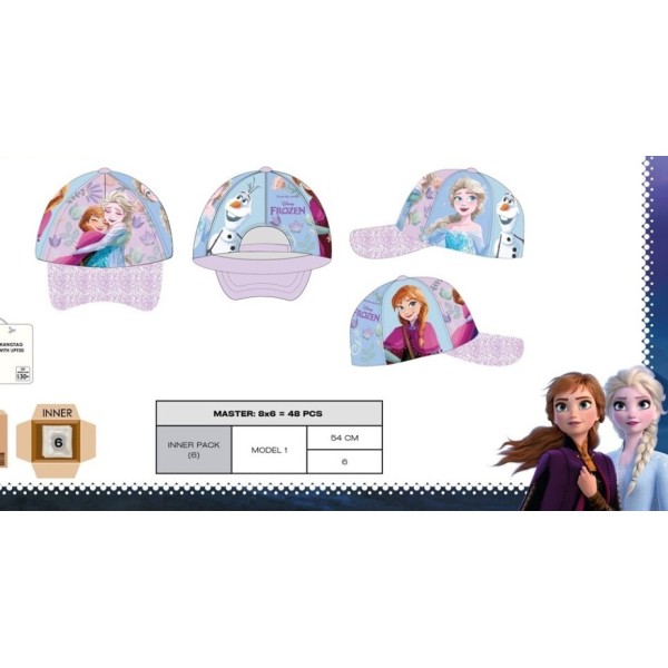 Gorra Frozen Disney Sublimation T.54