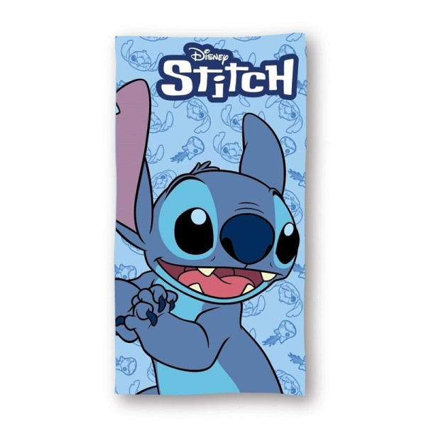 Toalla Stitch Disney Microfibra 70X140 Cm.