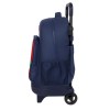 Mochila Gde. C/Ruedas Compact Extraible Benetton Flag 33X22X45Cm