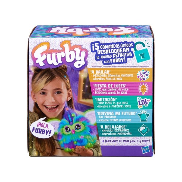 Juguete interactivo hasbro furby galaxy