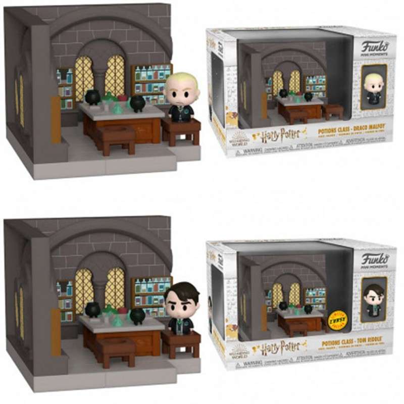 Mini moments funko harry potter aniversario draco malfoy clases de pociones con opcion chase 57362